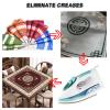 Square Mahjong Matching Game, Mahjong Table Mat for Mahjon Poker, Crystal Velvet Mahjong Game Mat(Brown,100cm/39in) view 3