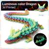 Meet Gladness 243D Printed Dragon Large 3D Dragon--Bigger Fidget Toy Gift for Kids, Boys, Girls & Adults,Cool Giant Crystal 3-D Printed Animals Desk Decor, Easter Basket Essentials view 2