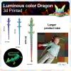 Meet Gladness 243D Printed Dragon Large 3D Dragon--Bigger Fidget Toy Gift for Kids, Boys, Girls & Adults,Cool Giant Crystal 3-D Printed Animals Desk Decor, Easter Basket Essentials view 3