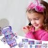 Makeup Kits Game: 57 Pieces Real Play Toy For Little Girls, Pretend Play, Makeup Games For Kids | Makeup Games, Washable Game For Kids, N view 2