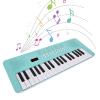 37 Key Electronic Keyboard for Kids, 200 Tones 200 Rhythms 35 Demos Multifunctional Digital Piano, Volume Control Portable Piano Keyboard Instrument with Microphone for Beginners view 1