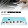 37 Key Electronic Keyboard for Kids, 200 Tones 200 Rhythms 35 Demos Multifunctional Digital Piano, Volume Control Portable Piano Keyboard Instrument with Microphone for Beginners view 3
