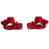 BeaxTurbo Racing Upgrade Parts CNC Aluminum #7075 Front Spindle Carrier Set for Losi 8IGHT-X Super Lasernut 1/6 (red) view 3