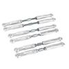 BeaxTurbo Racing Upgrade Parts Aluminum 7075 Front Rear&Steering Link Rod Kit for Losi 8IGHT-X Super Lasernut 1/6 (Silver) view 1