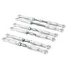 BeaxTurbo Racing Upgrade Parts Aluminum 7075 Front Rear&Steering Link Rod Kit for Losi 8IGHT-X Super Lasernut 1/6 (Silver) view 3