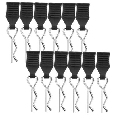COSMEVIVI 20pcs Car Body Clips with R-Type High Elasticity Fasteners for Secure Vehicle Shell Fixing and Easy Installation