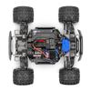 107154-1BLUE Traxxas Mini Maxx BL-2S - Blue view 3