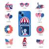 100pcs 4th of July Theme Waterproof Vinyl Stickers - Patriotic Independence Day & Party Favors Decorations for Laptop, Water Bottle, Skateboard view 4