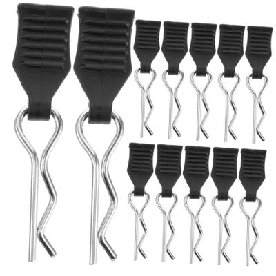 HOOTNEE 20pcs R-Type Body Clips with Pull Tabs for Car Shell Fixing Fasteners for Easy Installation and Secure Attachment