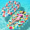 2 Pack Pool Floats Lounger, Instaywell Pool Floats Adult Heavy Duty, Pool Rafts Floaties Water Hammock Tanning Floating Pool Party Toys for Swimming Pool Summertime Beach Outdoor view 1
