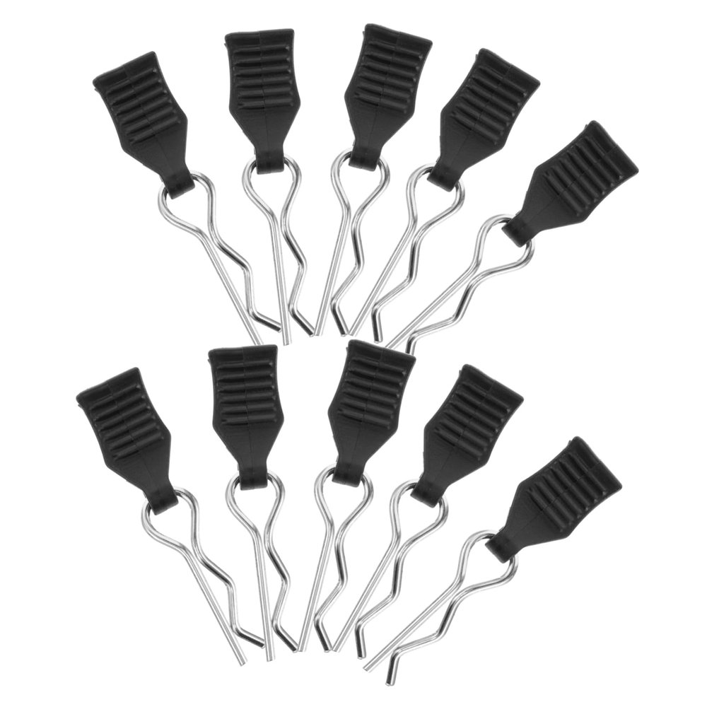 JOINPAYA 20pcs Rc Car Body Clips with R-Type Pins for Quick Shell Attachment and Clips for Secure Fixing of Rc Vehicle Bodies Easy to Use with Pull Handles