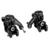 BeaxTurbo Racing Upgrade Parts CNC Aluminum #7075 Front Spindle Carrier Set for Losi 8IGHT-X Super Lasernut 1/6 (Black) view 4