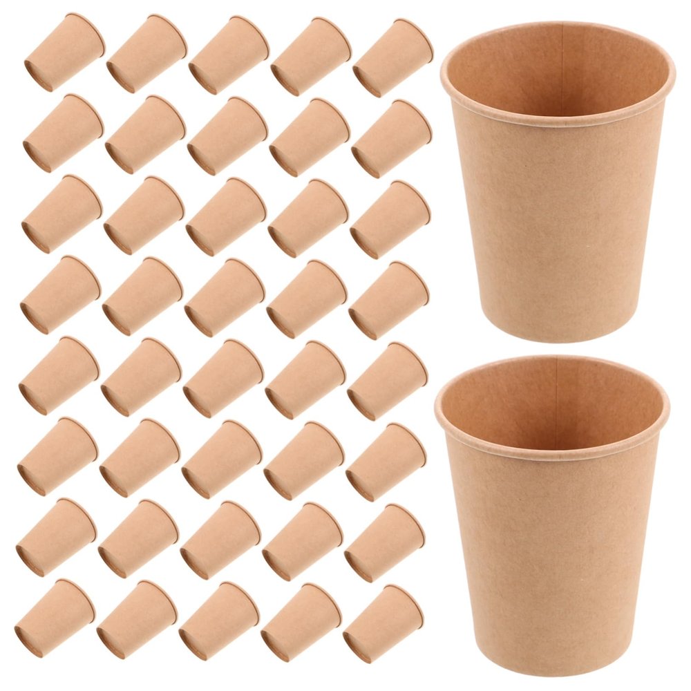KOMBIUDA 100pcs Sturdy Paper Cups for Boys and and Art Projects Graffiti Cups Structured Base for Creative Exploration and Skill Development Kindergarten
