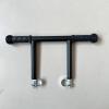 Menolana Stroller Handle Extender Handlebars Extender Extends Handle Metal Stroller Extension Bar for Baby Stroller Carriage Accessory, 1 Clip view 3