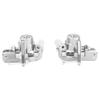BeaxTurbo Racing Upgrade Parts CNC Aluminum #7075 Front Spindle Carrier Set for Losi 8IGHT-X Super Lasernut 1/6 (Silver) view 2