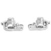 BeaxTurbo Racing Upgrade Parts CNC Aluminum #7075 Front Spindle Carrier Set for Losi 8IGHT-X Super Lasernut 1/6 (Silver) view 3