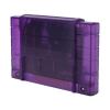 Classic Game Cartridge,3000 in 1 Game 8GB Memory Card and Support FAT16 FAT32, Automatic Save and Backup, for SNES Consoles US Version (Transparent Violet) view 4