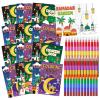 24 Ramadan Coloring Books Bulk With 24 Stacking Crayons Set Eid Mubarak Holiday Activity Coloring Book Ramadan Eid Activities Party Favors Gift Goodie Bags Fillers Stuffers DIY Craft view 1