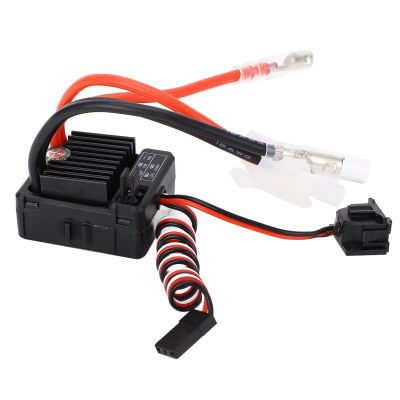 Alomejor 60A Brushed ESC Speed Controller with 3 Modes Electronic for 1/10 RC Cars Boats Fitment