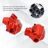 Aluminum Alloy Made Attractive Design Precise Manufacturing RC Axle Housing Set Model for RC Axle Casing (Red) view 2