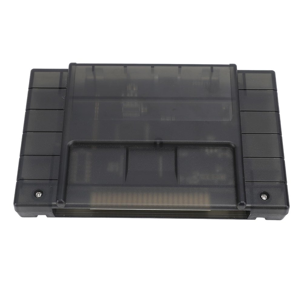Classic Game Cartridge,3000 in 1 Game 8GB Memory Card and Support FAT16 FAT32, Automatic Save and Backup, for SFC Consoles US Version (Black)