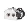 HooCrawler 1/10 RC Straight Axle Transmission 48Pitch Tiny Gearbox with Slidable Shim Ultralight for 1/10 RC Crawler Straight Axle Axial AR44 AR45 Vanquish F9 F10 LCG Chassis (Silver) view 2