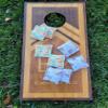 Easter Mini 3" cornhole bean bag toss replacement cornhole bags Easter Bunny Classroom toys Carrot view 2