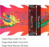 Blue Cocktail Shape, Spinning Dragon Filigree for Juggling and Games, Tassel with Dragon Head(400g Dragon Head,8m/26ft) view 2