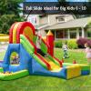 HuaKastro Large Bounce House for Big Kids  Inflatable Playground with Tall Slide, Climbing Wall, Water Pool, Bouncy Ball Pit, Tunnel, Ring Toss Cones, Perfect for Backyard Party Family Gatherings view 2