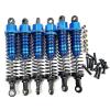 cvking Compatible with HOSIM for XINLEHONG for XLH 9125 9155 9156 1/10 1/12 RC Car Upgrade Parts Accessories 6Pcs Metal Oil Shock Absorber Damper RC Shocks Damper view 1