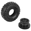 4pcs 1/12 Scale RC Car Wheels Tires Fits Various MN Models D91 D96 D99 MN90 MN99S Replacement Parts view 3