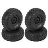 4pcs 1/12 Scale RC Car Wheels Tires Fits Various MN Models D91 D96 D99 MN90 MN99S Replacement Parts view 4