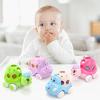 Baby Car Toys for 6-12 12-18 Months 1 Year Old Girls- 4 Pack Rattle Push N Go Cars for Toddlers 1-3 Years, Infant Trucks Toys for Babies Girl Boy 1yr 2yr First Birthday Gifts Easter Basket Stuffers view 2
