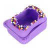 ASHATA Silicone Cover Case for Bitzee Interactive Toy Digital Pet, Silicone Case Protective Skin Sleeve with Lanyard for Bitzee Virtual Electronic Pet and Case (Violet) view 3