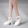 1/ High Shoes,Fashionable BJD Shoes for,Ball Joint, White view 2