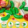 12 Pcs Pickle Stress Ball, Funny Food Stress Balls Bulk for Employee Teacher Team Gifts view 2
