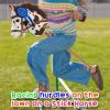 HollyHOME Stick Horse Plush with Detachable Blue Ribbon Champion Hobby Horse on Stick with Wood Wheels Real Pony Neighing for Kids Toddlers Appaloosa 36 Inches(AA Batteries Required) view 3