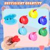 36 Pack Colorful Plastic Fingers Castanets Multicolor Plastic Hand Fingers Castanets Bulk Castanet Instrument Toys for Early Education Percussion Instruments view 4