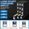 12000+ Trading Card Storage Box for Commander Display, Card Deck Box Cardboard with 48 Dividers, Labels & Tapes, Trading Card Collection Box Fit for TCG, PTCG, MTG and Sport Cards view 3