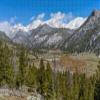 1000Pcs Wooden Jigsaw Puzzle for Adults Spring at Rocky Mountain National Park A Panoramic View Rocky Mountain Challenging Puzzle Jigsaw Puzzle for Adult Family Holiday Puzzle view 1
