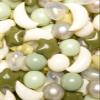 TRENDPLAY Star Ball Pit Balls 100-Piece Set: Vibrant Mix of Shapes - Mix Stars Shapes for Kids, Perfect for Parties, Playtime (Cream Sage Green) view 1