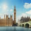 1000Pcs Wooden Jigsaw Puzzle for Adults Big Ben Sunny Day London Challenging Puzzle Jigsaw Puzzle for Adult Family Holiday Puzzle view 1