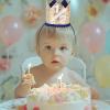 Alainzeo Half Birthday Party Crown, 1/2 Golden Party Hat for Baby Girl or Boy, Glitter Crown hat for 6 Month baby Birthday Decoration, Party Photo Prop (Glitter Golden and Navy Blue) view 2