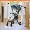 120" Extra Wide Retractable Baby Gates Mesh Gate, Long Retractable Dog Gate for Large Opening, 42" Extra Tall Child Safety Gate Pet Gate with Support Rods for Stairs Hallways Doorways Indoor Outdoor view 3
