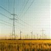 1000Pcs Wooden Jigsaw Puzzle for Adults Power Poles and Wind Turbines Autumn Sunlight Challenging Puzzle Jigsaw Puzzle for Adult Family Holiday Puzzle view 1