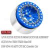 BRCatWPark RC 1.9 Wheel Rims for 1/10 SCX10 SCX10 II 90046 SCX10 III AXI03007 SCX10 Pro TRX4 TRX6 Gen7/8 D90 VS4-10 MST CFX RC Crawler Car,4pcs Aluminum 1.9 Wheel Rims,Navy Blue view 2