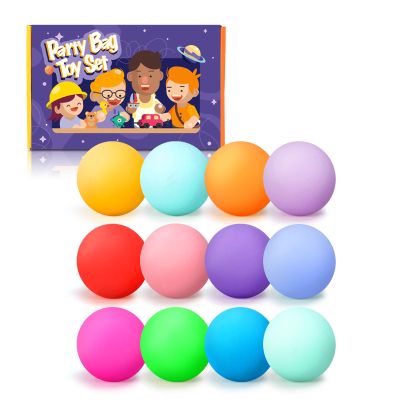 12PCS Color-Changing Stress Balls - Soft, Squeezeable Stress Relief Balls for Relaxation, Ages, Ideal for Parties, Home, Classroom, and Office Use, Slow-Rebound Design, Portable