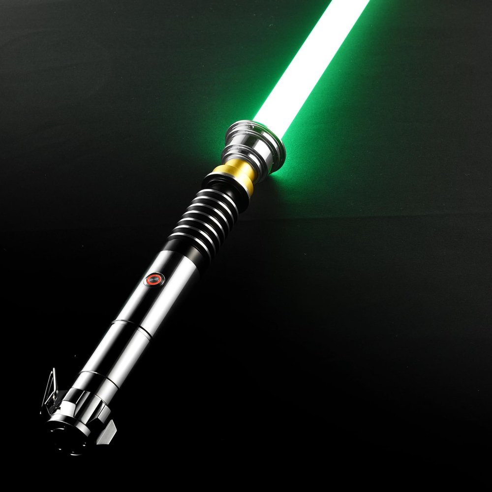 LIHTJOYFUN Lightsaber,Metal Dueling Light Saber, Smooth Gesture Swing,USB Rechargeable Lightsabers with 18 Set Sound Effects with 19 Colors Change,Light Saber Sword ToyLuke
