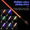 LIHTJOYFUN Lightsaber,Metal Dueling Light Saber, Smooth Gesture Swing,USB Rechargeable Lightsabers with 18 Set Sound Effects with 19 Colors Change,Light Saber Sword ToyLuke view 3