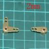 RC Model Boats 2mm Brass Double-Hole Servo Arm for Static Modification Boat Model Accessories(Short arm) view 2